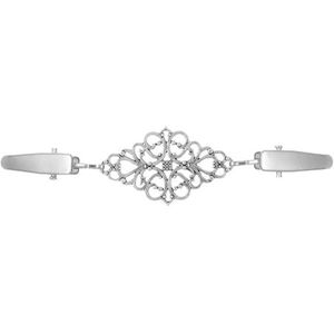 taillecincherclip, Sjaal Cardigan Clips Pakket van 3 Retro Bloemenpatroon(D-antique Bronze)