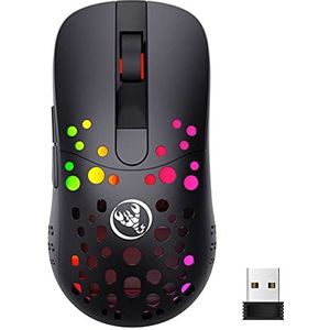 T100 RGB-macrodefinitie Bedrade en draadloze dual-mode muis voor laptop PC Gaming Office Thuisgebruik Muizen