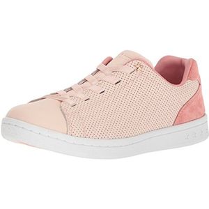 Skecher Street Women's Darma-Perforated Leather Sneaker,light pink,5 M US