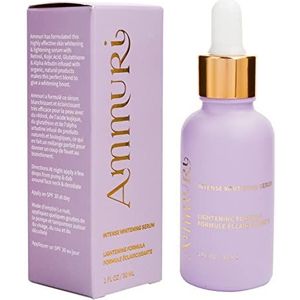 Ammuri Intense Brightening serum Alpha Arbutin Formula met vitamine C-serum + retinol + vitamine B3│ Gezichtsserum voor dames en heren│ Beste voor huidverzorging - 30 ml