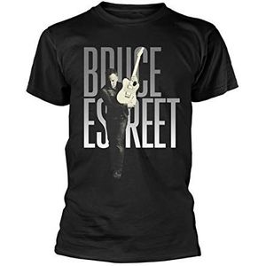 Bruce Springsteen Estreet T-shirt zwart L 100% katoen Band merch, Bands