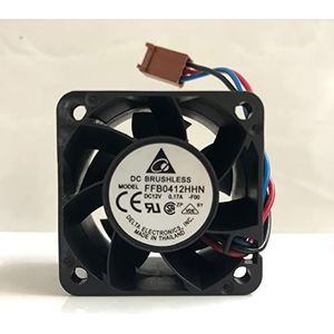 Original 4028 FFB0412HHN DC12V 0.17A 3-wire 1U server cooling fan