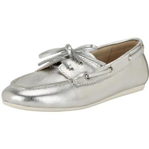 Nine West Dames jachtschoen, zilver leer 040, 39 EU, zilver leer 040, 39 EU
