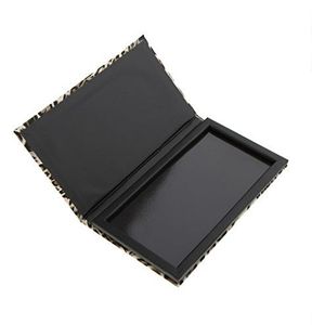 Luipaardprint Grote Lege Magnetische Palet Oogschaduw Poeder Make-up Tray Case