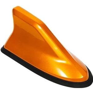 Snelle installatie Autodakvin Shark Antenne Radio Antennes Voor Seat Ibiza Signaalantennes Auto Exterieur Styling Waterdicht (Color : Orange)