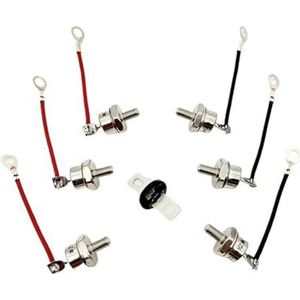 Generator Gelijkrichter Accessoires RSK1001 RSK2001 RSK5001 RSK6001 Diode Varistor Set ZX25A ZX40A ZX70A-12 (zwart)
