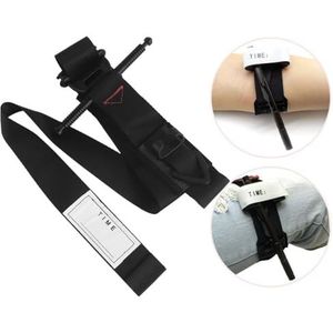 Tactische Tourniquet, Reddingsapparaat Met Één Hand En Bevestigingsstang Van Aluminiumlegering, 106 Cm, Nooduitrusting For Buiten(10pcs)