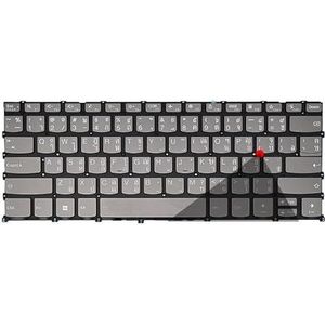 Toetsenbord voor de Ideapad 3-14ADA6 14ALC6 14ITL6 14ABA7 14IAU7 met achtergrondverlichting (VS/Russisch BR/Brazilië SP/Spanje/VK/CH/KR/NE/GR)(Ti air14 2020 year)