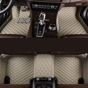 Waterdichte Autotapijten 5-zits Auto-vloerbekleding Aangepaste Auto-vloermatten Voor Ford Voor Focus Voor Mondeo All weather antislipmat(Grey)