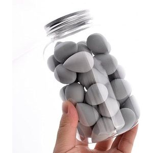 40 stuks Mini Kleine Make-Up Spons Schoonheid Ei Set Zachte Cosmetische Bladerdeeg Kussen Foundation Poeder Spons Nat en Droog Dual Beauty Tools (Color : 4)
