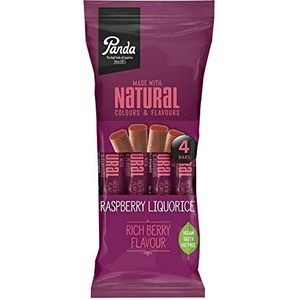 Panda Natuurlijke Raspberry Zoethout 4 Bars