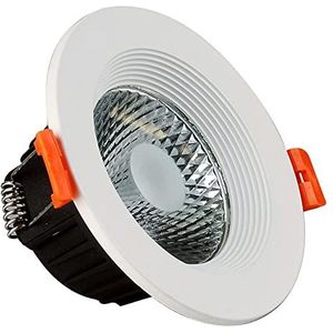 LED-inbouwplafondlamp, 20W 30W LED-downlight, 60 stralingshoek directionele COB-inbouwlampen LED-inbouwverlichting Cut-out 160-170 mm COB-gootsteendownlights