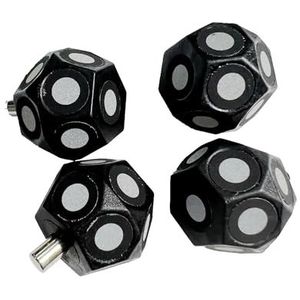 Draagbare 3D-scanner Magnetische bol Magnetische markeerpunt Zeer reflecterende markeerpunt Binnenring 6 mm Buitenring 10 mm Voor snelle identificatie