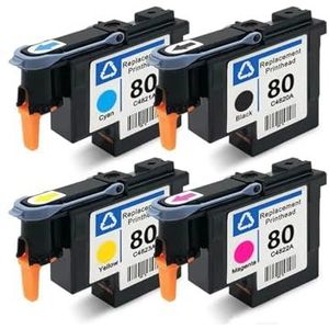 Printkop for C4820A C4821A C4822A C4823A Designjet 1050 1055 1055cm 1050c(One set (4 colours))