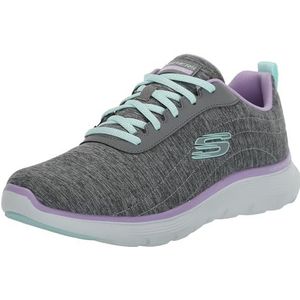 Skechers Flex Appeal 5.0 Sneakers voor dames, GYMT = Grey Multi, 41 EU, Gymt Grey Multi, 41 EU