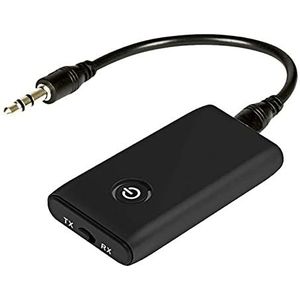 Ziyan Bluetooth 5.0 muziek stereo 2 in 1 mini draadloze zender adapter ontvanger hifi luidspreker radio audio auto PC laptop tablet MP3/MP4 zender ontvanger