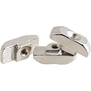 Bout, T-bouten, 20 stuks M3 M4 M5 M6 M8 aluminium, bootbevestigingsconnector extrusiebevestiging hamerkop(M3(40 series))