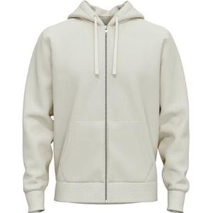Unisex hoodie met rits | 100% katoenen badstof hoodies met rits voor mannen en vrouwen