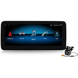 Android 14 Autoradioradio voor M-ercedes B-enz G-Klasse W461 W463 G350 G500 2011-2019 GPS-navigatie 10,25 inch touchscreen MP5 met WiFi 4G DSP Carplay,Ntg4.0,N1