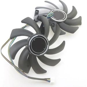 95mm PVA080E12R T12925SU 12V 0.50A 4-draads 4-pins VGA-ventilator voor ASROCK 5500XT RX5600XT voor Phantom Gaming grafische kaart koelventilator