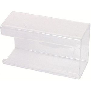 Handschoen-dispenserhouder plexiglas transparant 75 mm