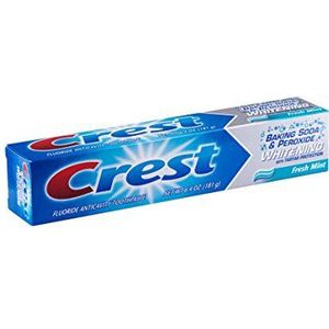 CREST Baking Soda & peroxide fresh mint tandpasta 181 g, tandpasta, tandcrème, USA