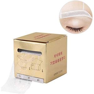 Wegwerp Beschermende Film Tattoo Make-up Plastic Wrap Beschermende Film, Transparante Barrier Protector Accessoires Antibacteriële Make-up Kit Waterdicht Elastisch (Wenkbrauwfolie)