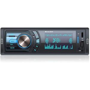 Caliber Autoradio Bluetooth 1DIN, DAB+/FM Tuner, 4x75W, USB/Micro SD, 2.1A Laadfunctie, Aux-in, Handsfree bellen, Externe Microfoon, RCA-uitgang, DAB+ Antenne, 85mm, MP3/WMA/APE/FLAC/AAC
