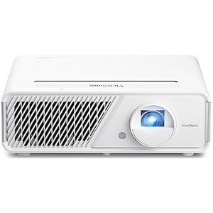 ViewSonic X1, 3.100 LED Lumens Full HD Smart LED Projector voor Home & Family Entertainment met WiFi Bluetooth en Harman Kardon Audio