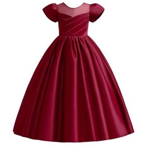 Lito - Bruiloft Bloemenmeisje Jurk - Blauw - Fancy Gelegenheid - Baljurk voor Kleine Kinderen