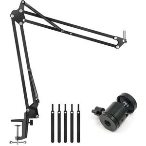 Webcam, Desktop Microfoon Stand Verstelbare Hangarm Stands Stabilisator Webcam Holder for Webcamera C922 C930E C930 C920