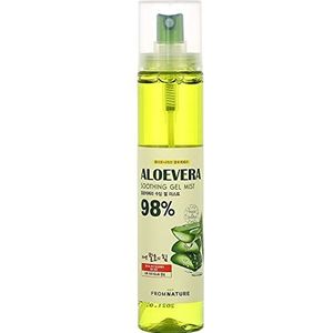[FROMNATURE] Aloë Vera 98% ""Moisture Soothing Gel Mist"" - 4.06 fl oz. (120 ml) [Parebens FREE/Benzofenone FREE/Animal Oil FREE]