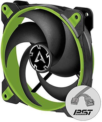 ARCTIC Bionix P120 - Gaming Behuizingsventilator - Groen - 120 mm - PWM PST-Sharing functie