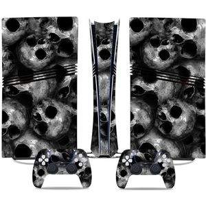 Anti Kras Voor PS5 Pro Skin Disc Edition & Voor PS5 Pro Skin Digital Edition Console Controller Vinyl Cover Skins Wraps Krasbestendig Compatibel 42214 Geen Schuimvorming(Digital Edition)