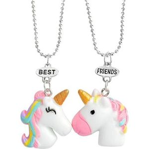 Fako Bijoux® - Vriendschapsketting - Eenhoorn - Unicorn - Best Friends