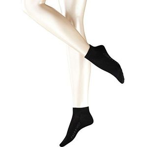 FALKE Dames korte kous Family 2-pack, zwart, 39/42 EU