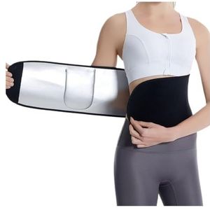 Taille Trainer Taille Trimmer Riem Training Taille Trainer Zweet Taille Cincher Trimmer Gewichtsverlies Verstelbare Zweetband Buikweggordel(Black)
