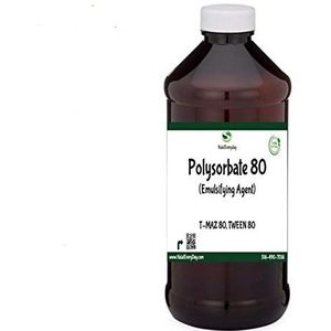 Polysorbaat 80-100% pure olie zeep maken benodigdheden bad body tween, 80 T-maz 80 (2 oz)