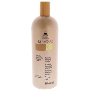 Keracare hydraterende ontwarrende shampoo Sulfaatvrij 950 ml.