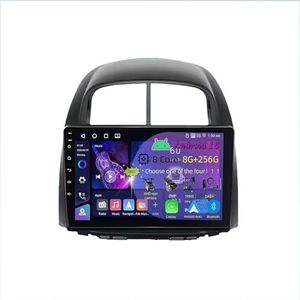 9 Inch 2 Din Android 15 Autoradio voor Toyota Passo For Daihatsu Boon Sirion 2004-2010 met CarPlay AHD Omgekeerd beeld Bediening op het stuur Bluetooth GPS navigatie FM Radio WiFi(C2 3+32G)