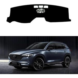 LXHZNB Auto Dashboard Vermijd Licht Pad Instrument Platform Bureau Cover Autohoezen Mat Tapijt, voor Mazda CX-5 2022-2024 CX5 CX 5