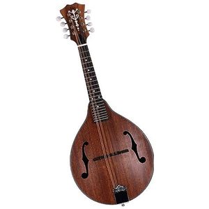 Een Stijl 8-snarig Handgemaakt Akoestisch Mandoline Muziekinstrument Massief Houten Blad Professionele Mandolin