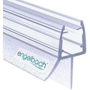Engelbach® doucheafdichting 44cm voor 5-8mm glazen deuren - Extra dikke rubberen lip - 100% waterdicht - Eenvoudige installatie