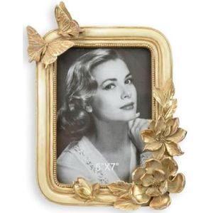 Casa Padrino baroque picture frame gold 20.6 x H. 25.8 cm - Antique style picture frame - Living room decoration - Desk decoration - Decoration accessories in baroque style