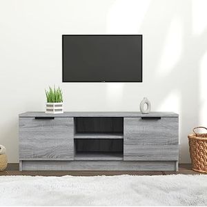 DIGBYS TV Kast Grijs Sonoma 102x35x36,5 cm Engineered Wood
