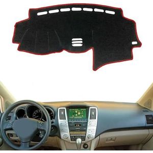 Auto Dashboard Cover Beschermend Vermijd Licht Tapijt Auto Dashboard Mat Anti-UV Antislip Accessoires geschikt voor Lexus RX 2004~2009 XU30 RX300 RX330 RX350 RX400h