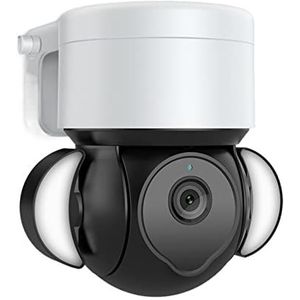 DVR-kits voor bewaking, Tuya Bewakingscamera Outdoor Video Surveillance 5MP CCTV IP Camera Kleur Nachtzicht Alexa P2P Smart Home Waterdicht IP66,Buitencameratoezicht(A Camera 32G)