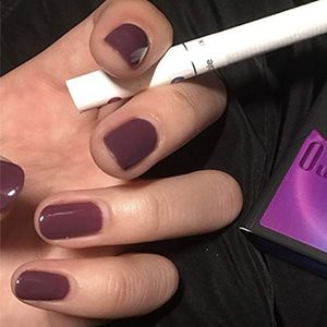 Coffin False Nails Halloween Short Fake Nails Press on Nails Full Cover Stick on Nails 24pcs for Women and Girls