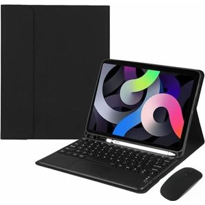 Toetsenbordhoes voor Samsung Galaxy Tab S11 Ultra 14,6"" 2025 (SM-X930/X936B), Magnetisch Afneembaar Draadloos Toetsenbord Met Achtergrondverlichting en Bluetooth-muis,zwart