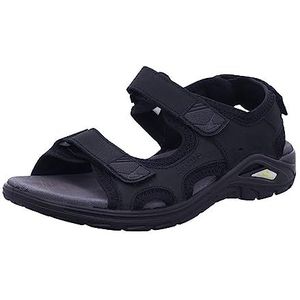 LOWA Heren trekkingsandalen Urbano, zwart, 45 EU